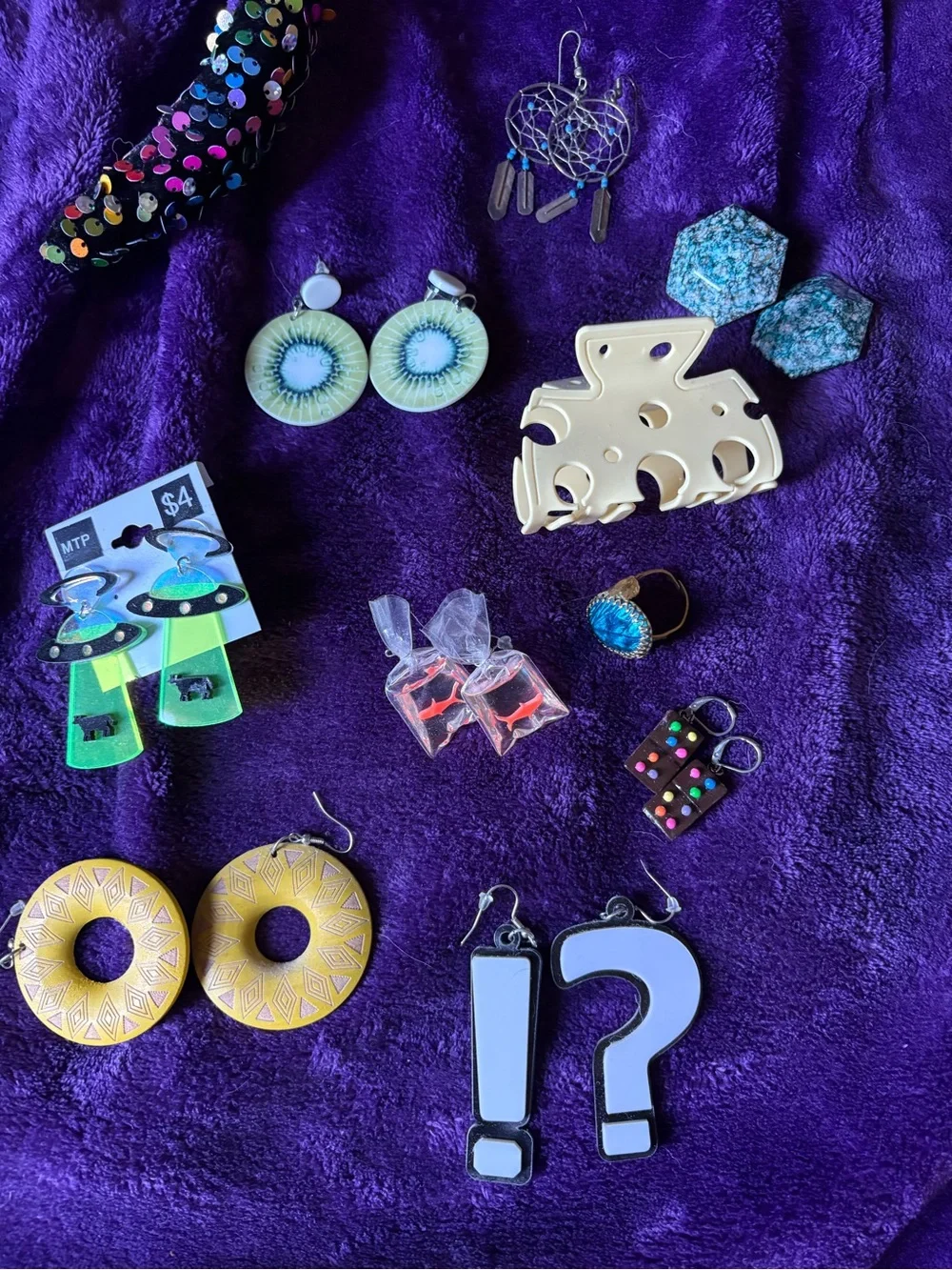 Eclectic Accessories Earring Set - Fun Statement Pieces